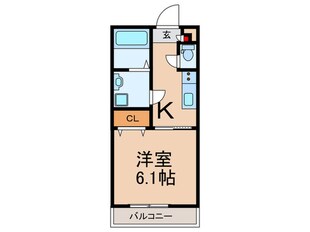 ジ－メゾン上野の物件間取画像